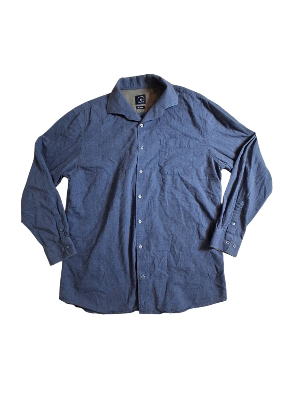 Johnnie-O Top shelf Blue Long Sleeve‎ Button Down Shirt Size XL